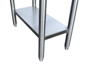 Base para Equipo AROL de 12” con Entrepaño de Acero Inoxidable