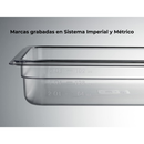 Inserto de Policarbonato 1/1x6 Transparente 32.5x53x6 cm NSF