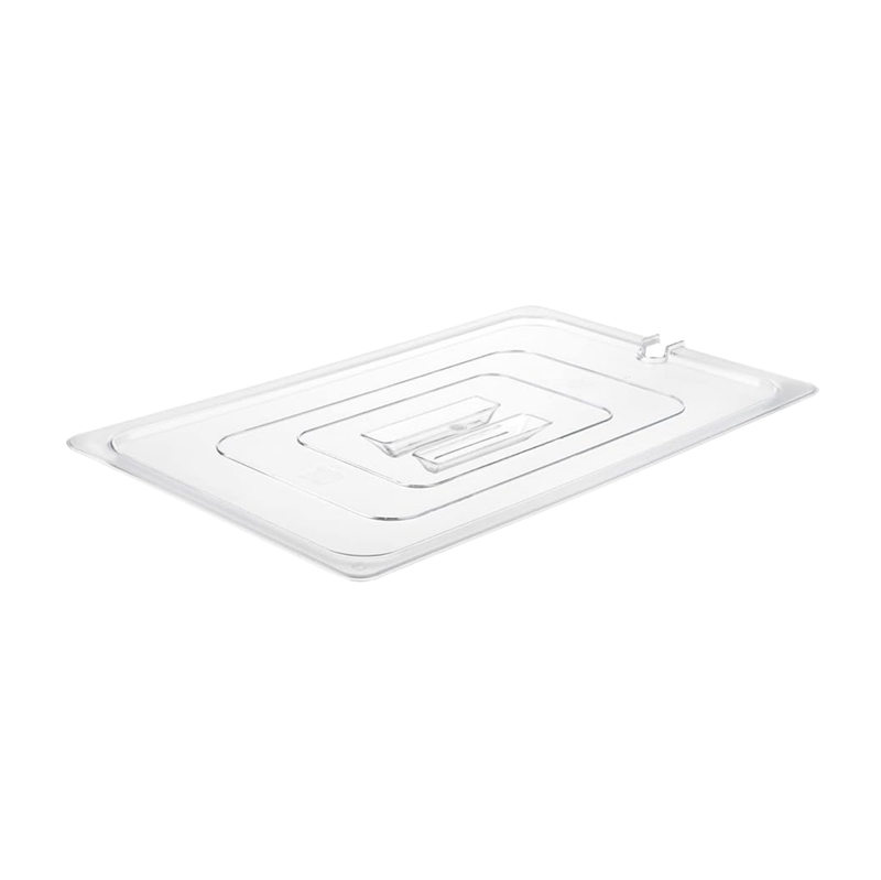 Tapa de Policarbonato con Asa y Ranura para Inserto 1/1 AROL NSF