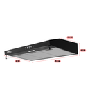 Combo Parrilla Inducción 2 Zonas Y Campana 60 Cm Slim Arol