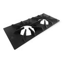Parrilla Doble para Estufa Coriat Jumbo 67.5x29 cm