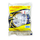 Manguera Alta Presión para Gas 3/8", 2 m, Negra - Electrodomesticos Olvera