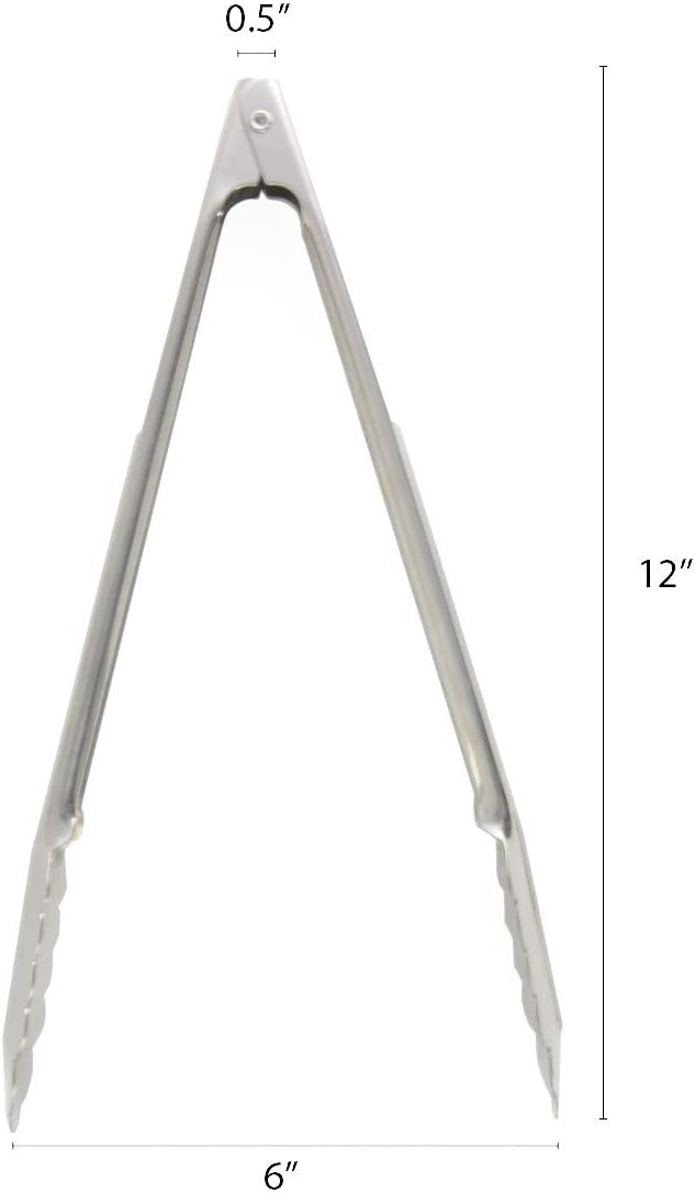 Pinzas Acero Inoxidable 30.5 cm Thunder SLTHUT012