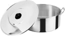 Arrocera Vasconia 45 cm con Tapa Aluminio 22.8 L Plata - Electrodomesticos Olvera