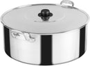 Arrocera Vasconia 45 cm con Tapa Aluminio 22.8 L Plata - Electrodomesticos Olvera