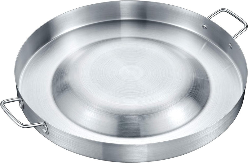 Comal Taquero Bistec Choricero de Acero Inoxidable 54 cm Calibre 18 Arol