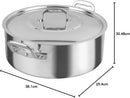 Budinera Vasconia Acorazada PRO 34 cm 10 L Aluminio NSF