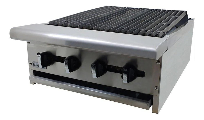 Asador A Gas Piedra Volcánica 24   Asber Aecrb-24