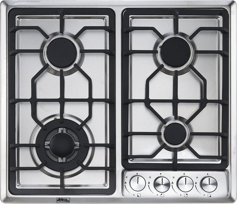 Parrilla A Gas Arol P-in4q59 Acero Inoxidable - Electrodomesticos Olvera