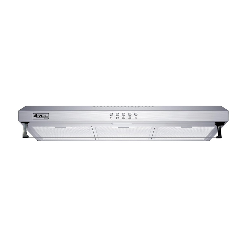 Campana Extractora, 80cm, Acero Inoxidable, Tipo Slim, AROL Modelo CSI-80AI