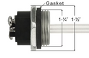 Resistencia Para Boiler Electrico 2000w 220v Universal Original Rheem, Calorex, Ge, Cinsa Y Mas - Electrodomesticos Olvera