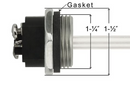 Resistencia Termostato Y Dado Para Boiler Eléctrico 2000W 220V Rheem