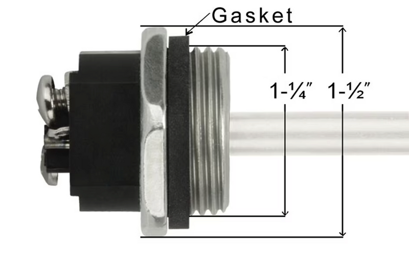Resistencia Para Boiler Electrico 2000w 220v Universal Original Rheem, Calorex, Ge, Cinsa Y Mas - Electrodomesticos Olvera