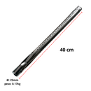 Quemador Tipo Flauta Acero Inoxidable 40 cm AROL - Electrodomesticos Olvera