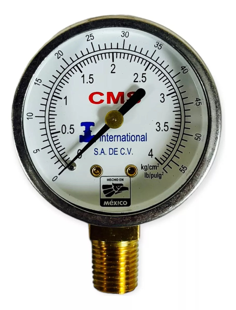 Regulador Cms Mod. 1757 13mm. Con Manometro - Electrodomesticos Olvera