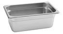 Inserto Contenedor De Acero Inoxidable 1/4x10cm Caja 6 Pzs - Electrodomesticos Olvera