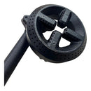 Quemador para Estufa Industrial, Redondo Largo, 16 cm, Tubo Izquierdo, Modelo B102 AROL - Electrodomesticos Olvera