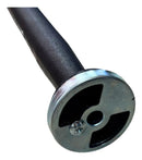 Quemador para Estufa Industrial, Redondo Largo, 16 cm, Tubo Izquierdo, Modelo B102 AROL - Electrodomesticos Olvera