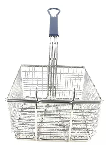 Kit Freidora Tina Y Canastilla Escurridora Acero Inox 3 Lts