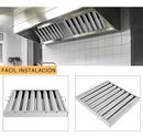 Filtro Para Campana Industrial 50x50 Para Fabricacion 12 Pzs