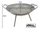 Estufon Y Disco Grande Completo Con Conexiones Arol