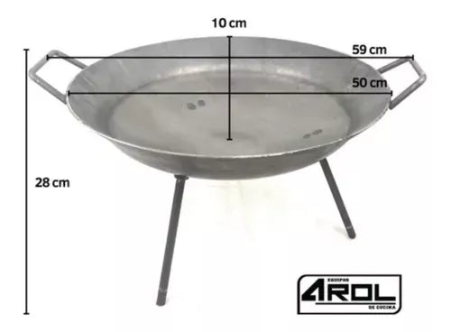 Estufon Y Disco Grande Completo Con Conexiones Arol