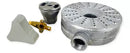 Quemador De Aluminio Extragrande Industrial Completo 13cm Incluye Ventila 3/4, Válvula Baja Presión Y Perilla Metálica - Electrodomesticos Olvera