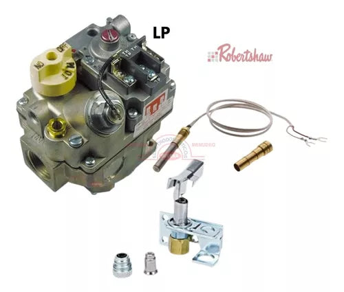 Valvula Freidora Lp Minivolt Termopila Y Piloto Robert shaw