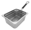 Kit Freidora Tina Y Canastilla Escurridora Acero Inox 3 Lts - Electrodomesticos Olvera