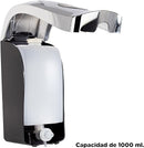 Dispensador de Jabón o Gel Anti-Bacterial para baño y/o Cocina, Color Cromado - Electrodomesticos Olvera