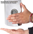 Dispensador de Jabón o Gel Anti-Bacterial para baño y/o Cocina, Color Cromado - Electrodomesticos Olvera