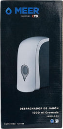 Dispensador de Jabón o Gel Anti-Bacterial para baño y/o Cocina, Color Cromado - Electrodomesticos Olvera