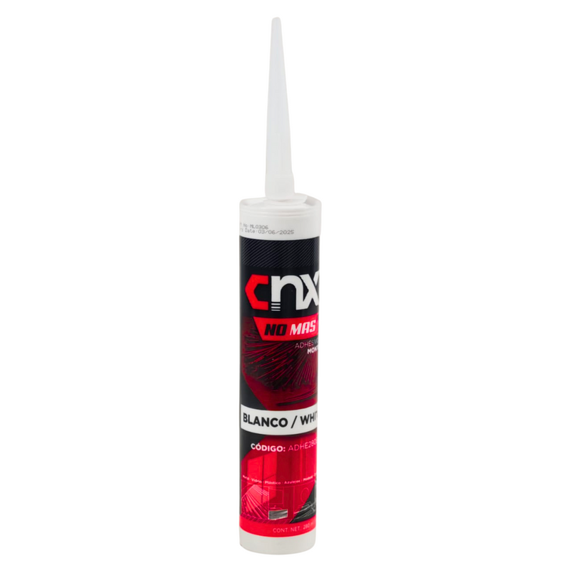 Adhesivo de Montaje Blanco 280 ml CNX