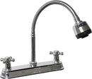 Kit de Instalación para Fregadero de Cocina, Incluye Llave Mezcladora para Cocina con Dos Tipos de Chorro