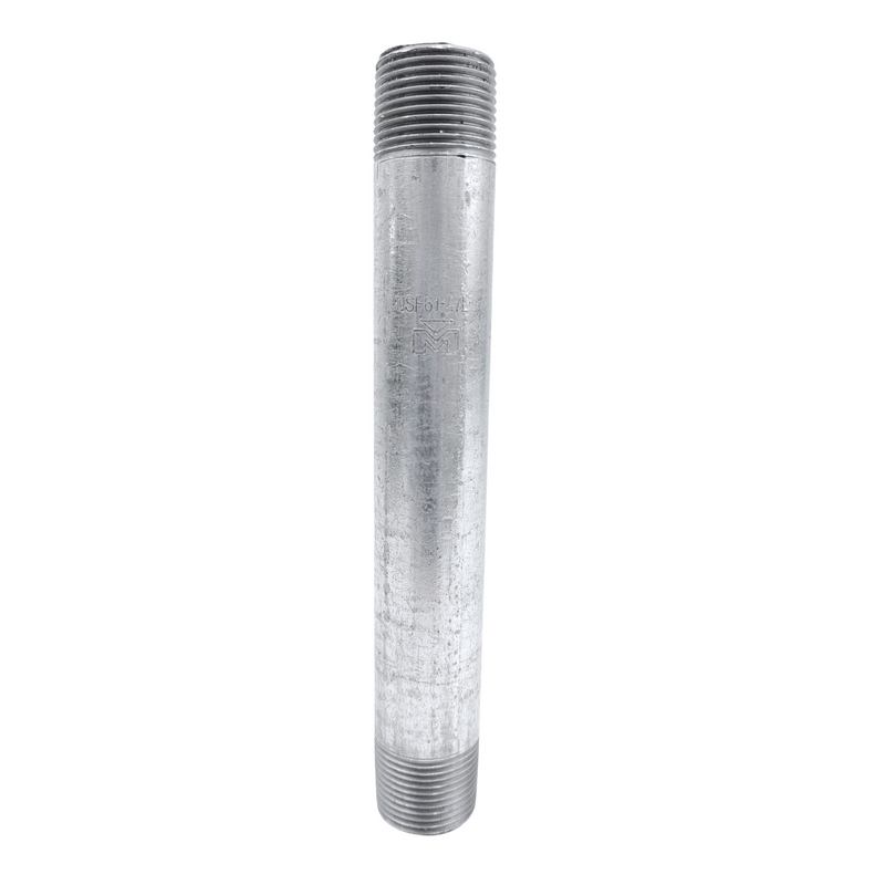 Niple Galvanizado 3/4” x 7”