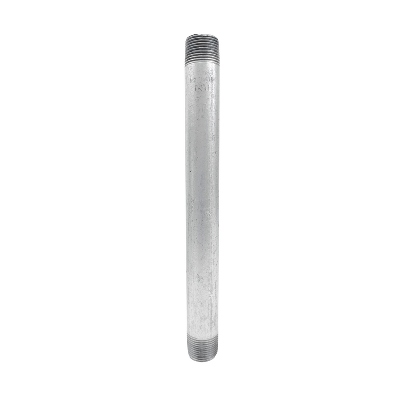 Niple Galvanizado 3/4” x 10”