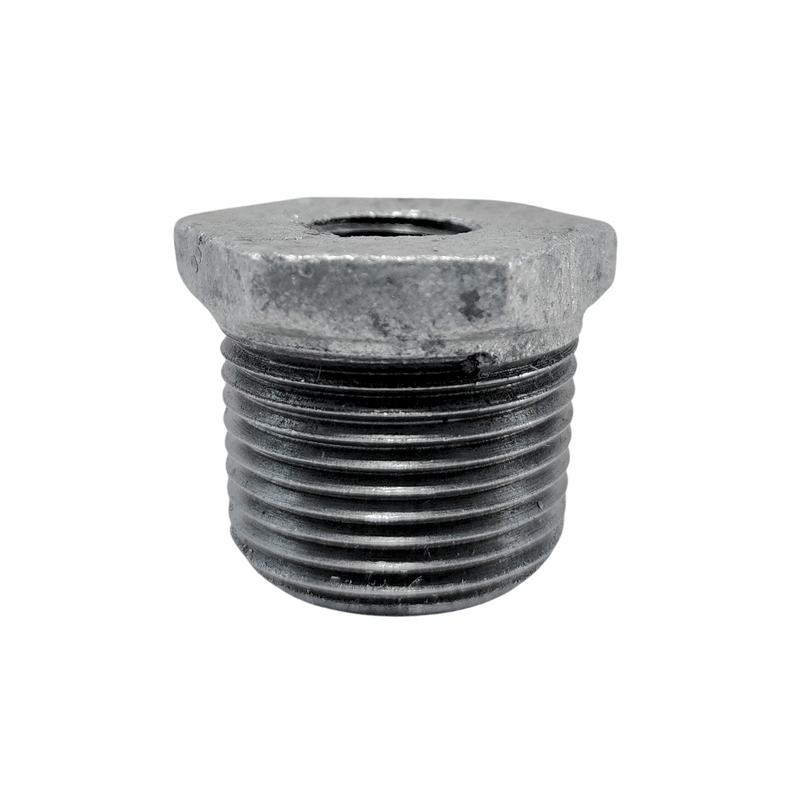 Reducción Bushing Galvanizado 3/4” x 1/4”