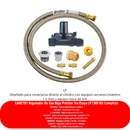 Regulador De Gas Baja Presion 1ra Etapa LP CMS Kit Completo - Electrodomesticos Olvera