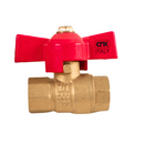 Válvula Esfera Roscable Hembra-Hembra 1/4” 300 PSI