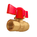 Válvula Esfera Roscable Hembra-Hembra 1/4” 300 PSI