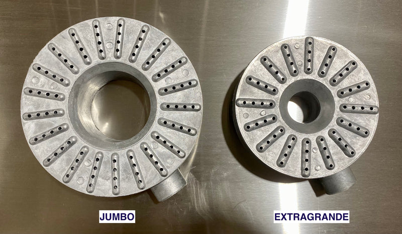 Quemador De Gas Regadera Aluminio Jumbo 17cm (6 1/2)