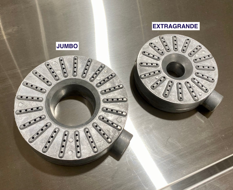 Quemador De Gas Regadera Aluminio Jumbo 17cm (6 1/2)