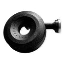 Quemador Redondo de Hierro Fundido B12 Completo con Tubo Corto Derecho