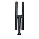 Quemador Tipo H Doble Flama 54 cm, Hierro Fundido, Industrial
