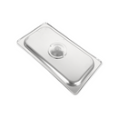 Inserto Contenedor Acero Inoxidable Con Tapa 1/3x10 Cm 32.5x17.5x10 Arol NSF, 4.4L