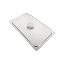 Inserto Contenedor Acero Inoxidable Con Tapa Entero 1/1x20 cm AROL NSF