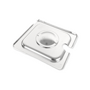 Inserto Acero Inoxidable 1/6x6 cm Con Tapa Ranurada 6 Juegos AROL