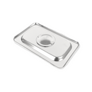 Inserto Contenedor Acero Inoxidable Con Tapa Noveno 1/9x10cm Arol NSF, 1.5L 17.5x11x10