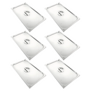 Tapa de Inserto 1/1 Acero Inoxidable AROL 32.5x53 cm 6 Pzs