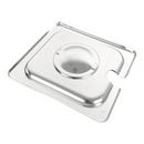 Tapa Inserto Ranurada 1/6 Acero Inoxidable 16x17.5 cm 6 Pzs - Electrodomesticos Olvera